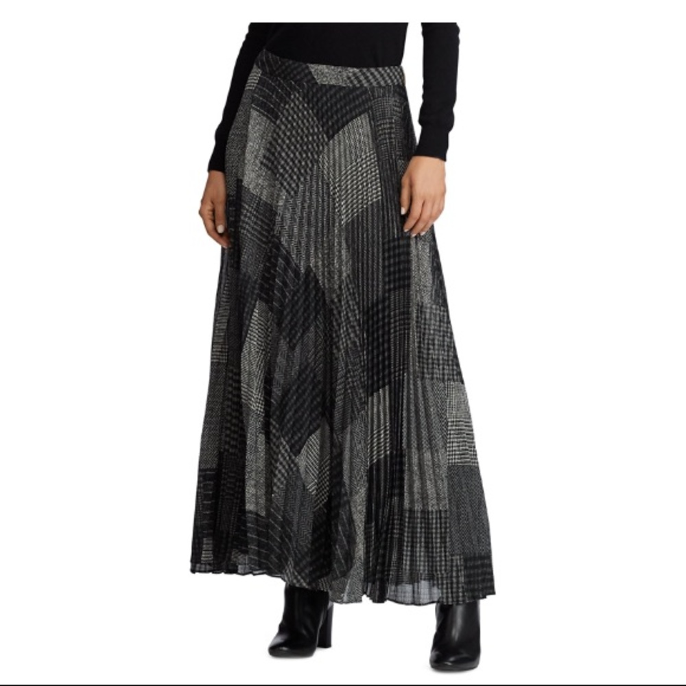 ralph lauren pleated skirt